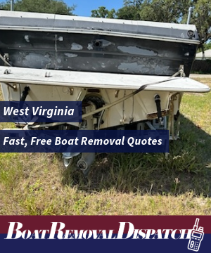 Boat Removal Service in West Virginia