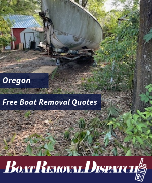 Junk Sailboat Removal Oregon 25ft