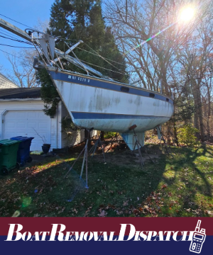 Rhode Island Sailboat Removal and Disposal