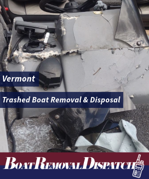 Vermont Boat Removal Service