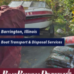 Barrington Illinois Junk Boat Demolition