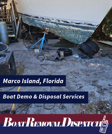 Collier County, Florida Marco Island Boat Disposal