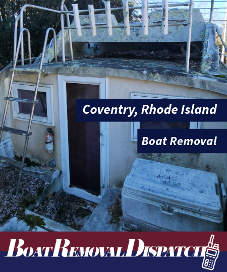 Coventry Rhode Island Junk Boat Removal