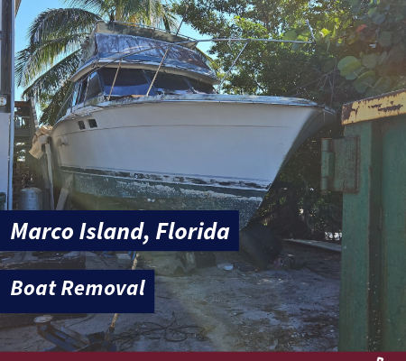 Marco Island Florida Junk Boat Removal