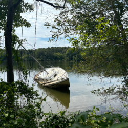 Sailboat Submerged Disposal Fees 30-35ft Boat