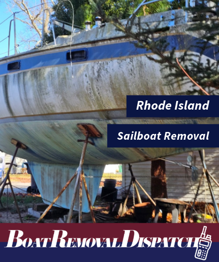 Warwick Rhode Island Sailboat Removal