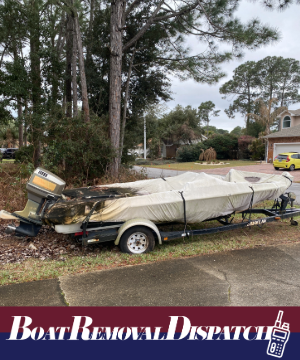 Gulf Breeze Florida Boat Removal