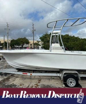 Dania Beach, Florida Old Boat Removal