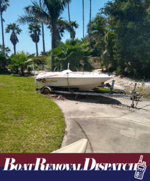 Bradenton, Florida Junk Boat Pickup