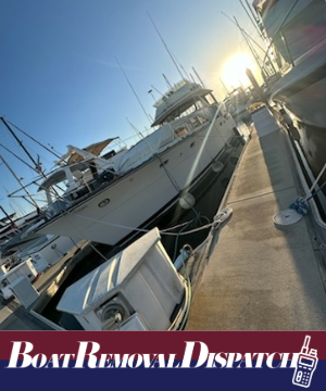 Chula Vista, California Marina Boat Removal