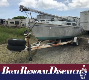 Virginia Beach, VA Abandoned Boat Retrieval