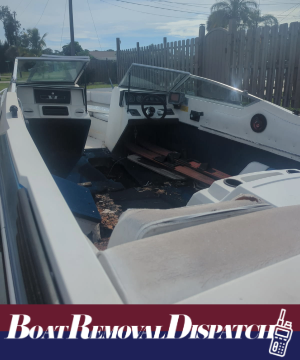 Englewood, Florida Junk Boat Demo