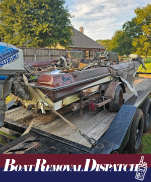 Small Boat Disposal Bullard, Texas