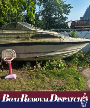Boat Removal in Brockton, Massachusetts