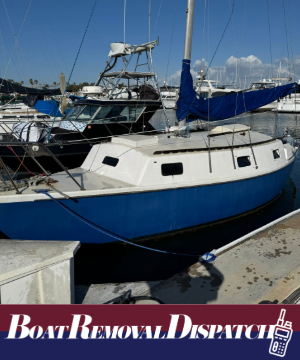 San Diego, California Boat Removal