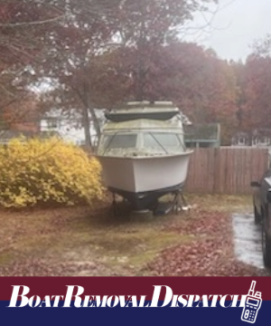 Carver, MA Boat Pickup